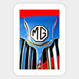 MG Classic Sports Motor Car Sticker